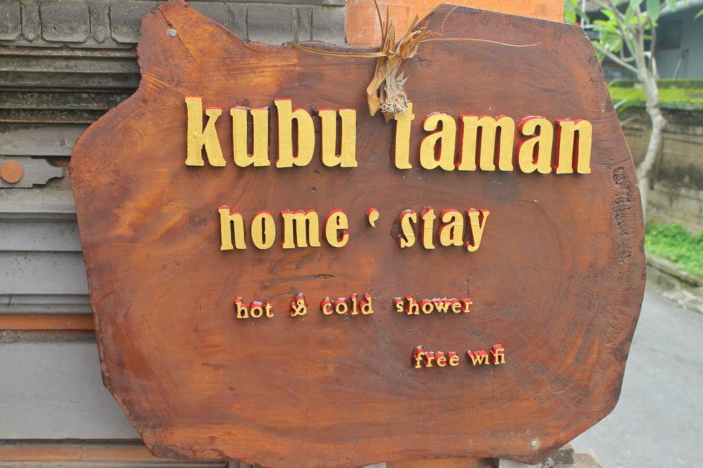 Kubu Taman Home Stay Ubud Exterior foto